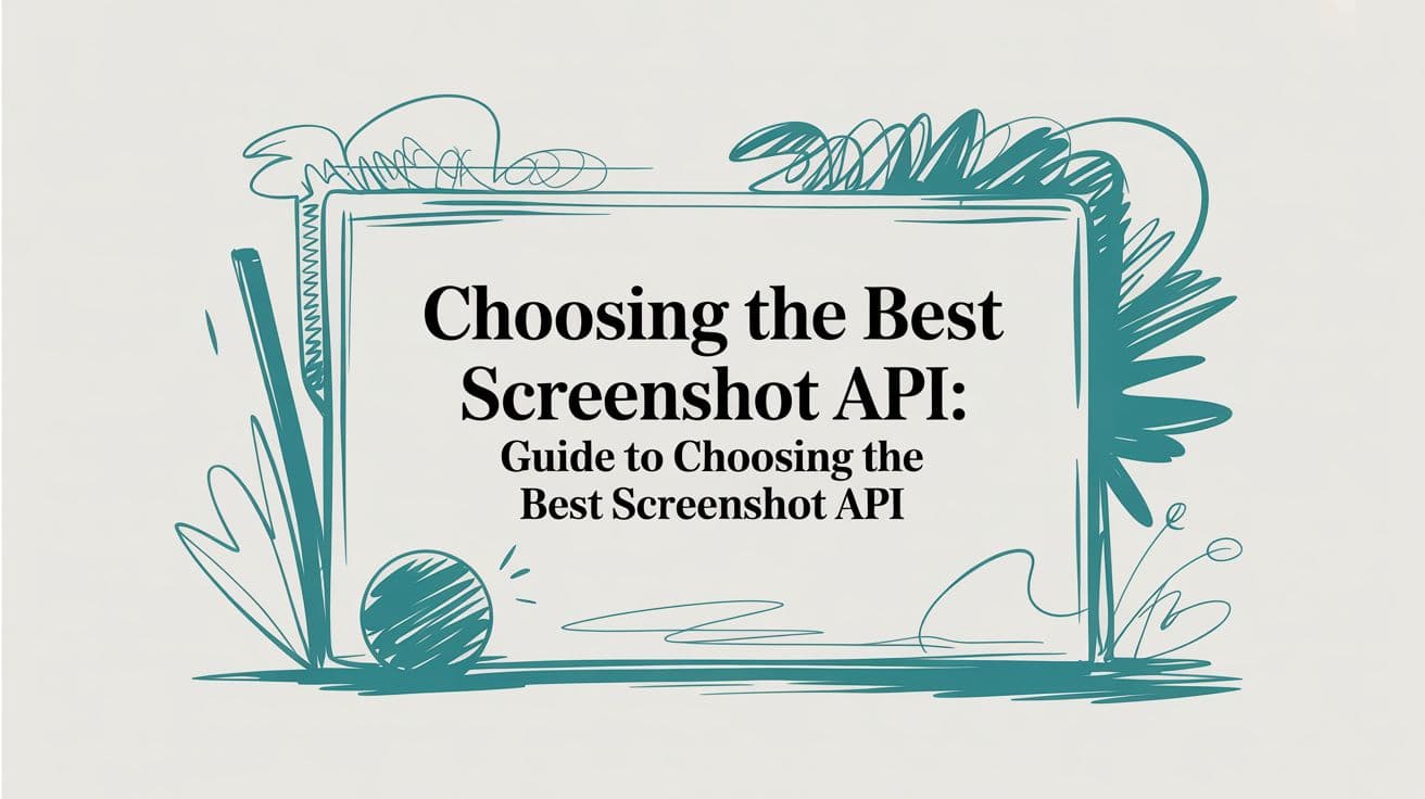 Choosing the Best Screenshot API: Guide to choosing the best screenshot api