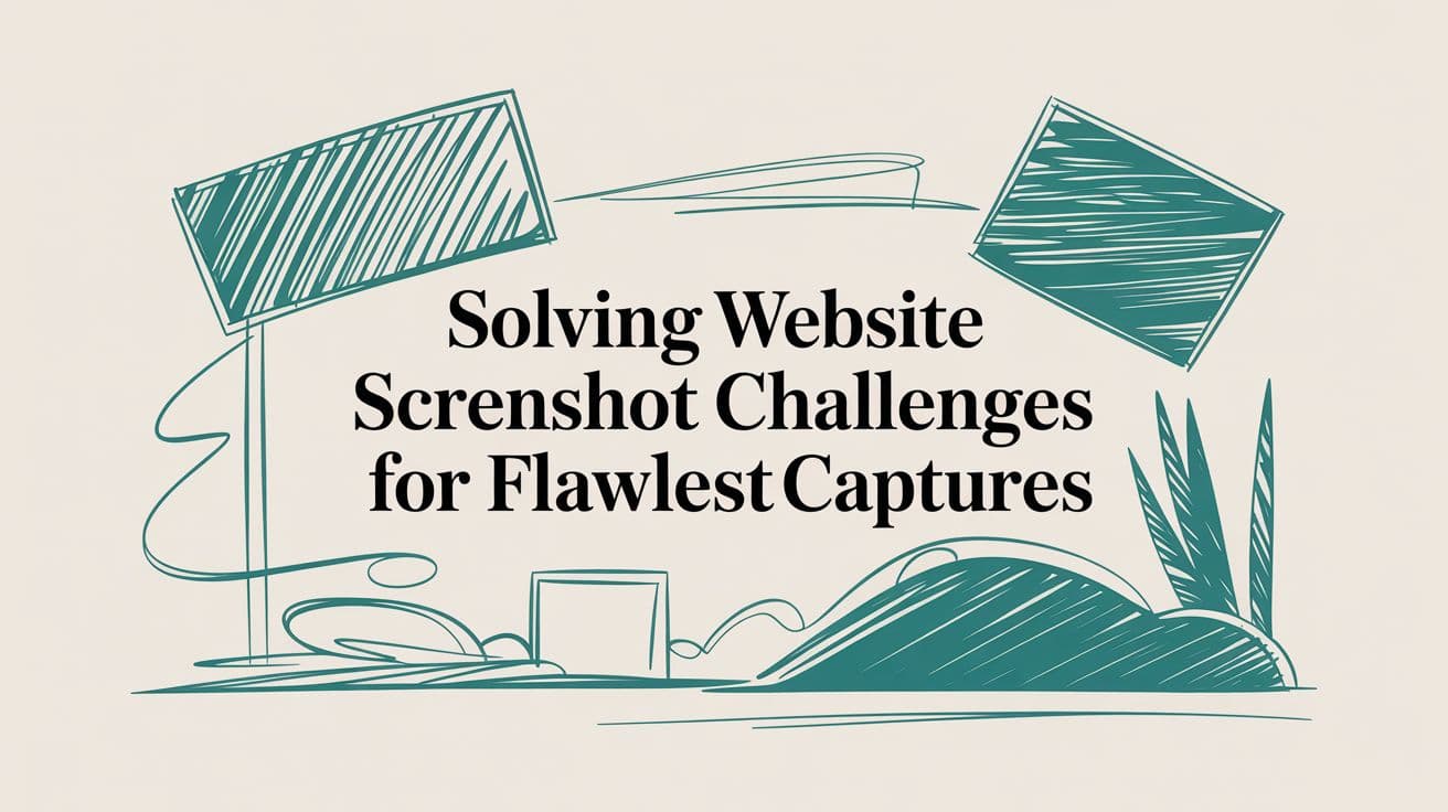 Solving Website Screenshot Challenges for Flawless Captures