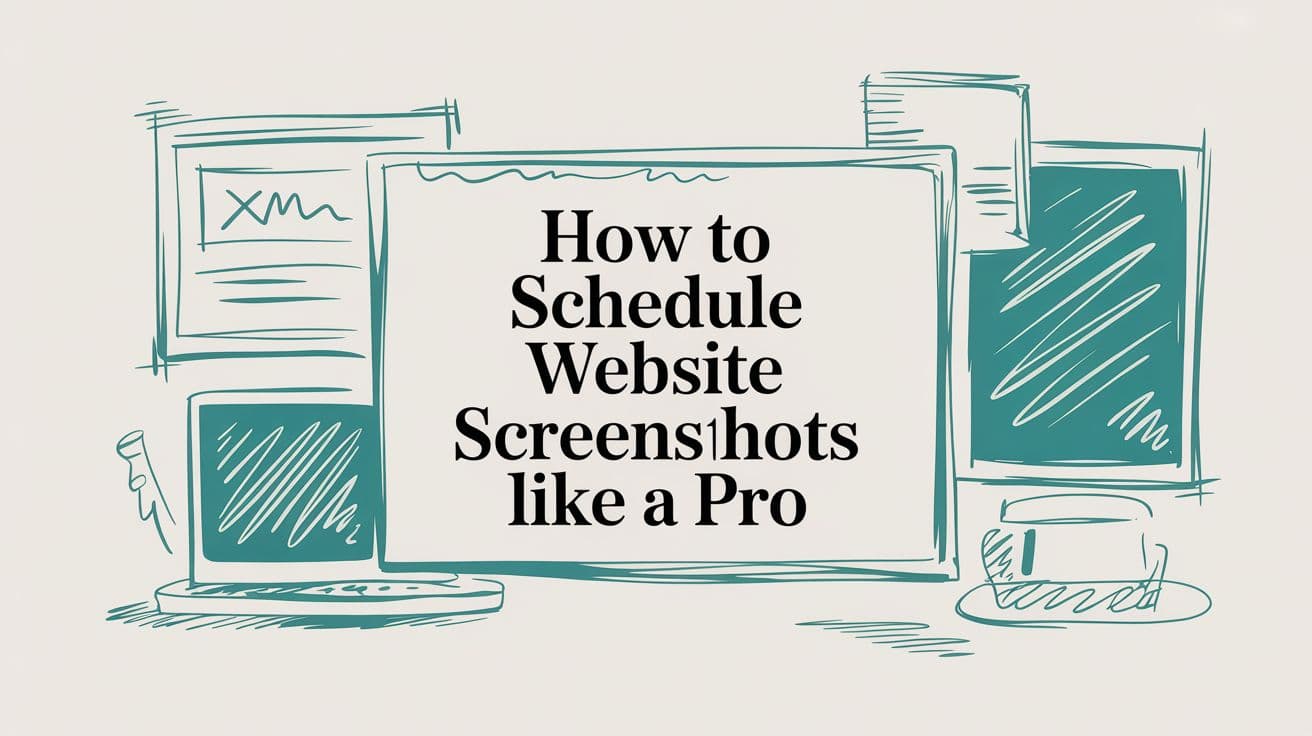 How to Schedule Website Screenshots Like a Pro