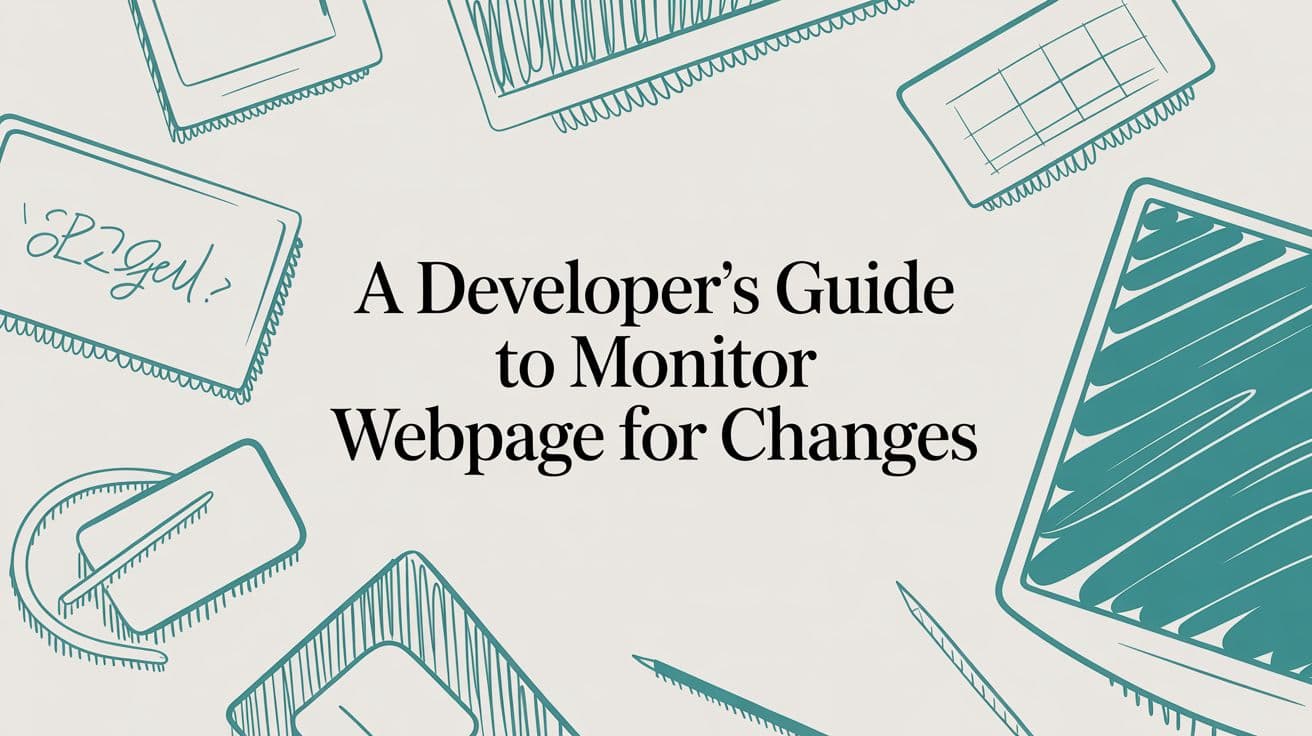 A Developer's Guide to Monitor Webpage for Changes