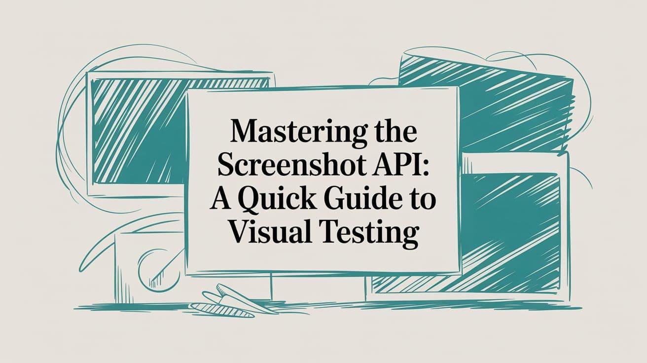 Mastering the screenshot api: A Quick Guide to Visual Testing