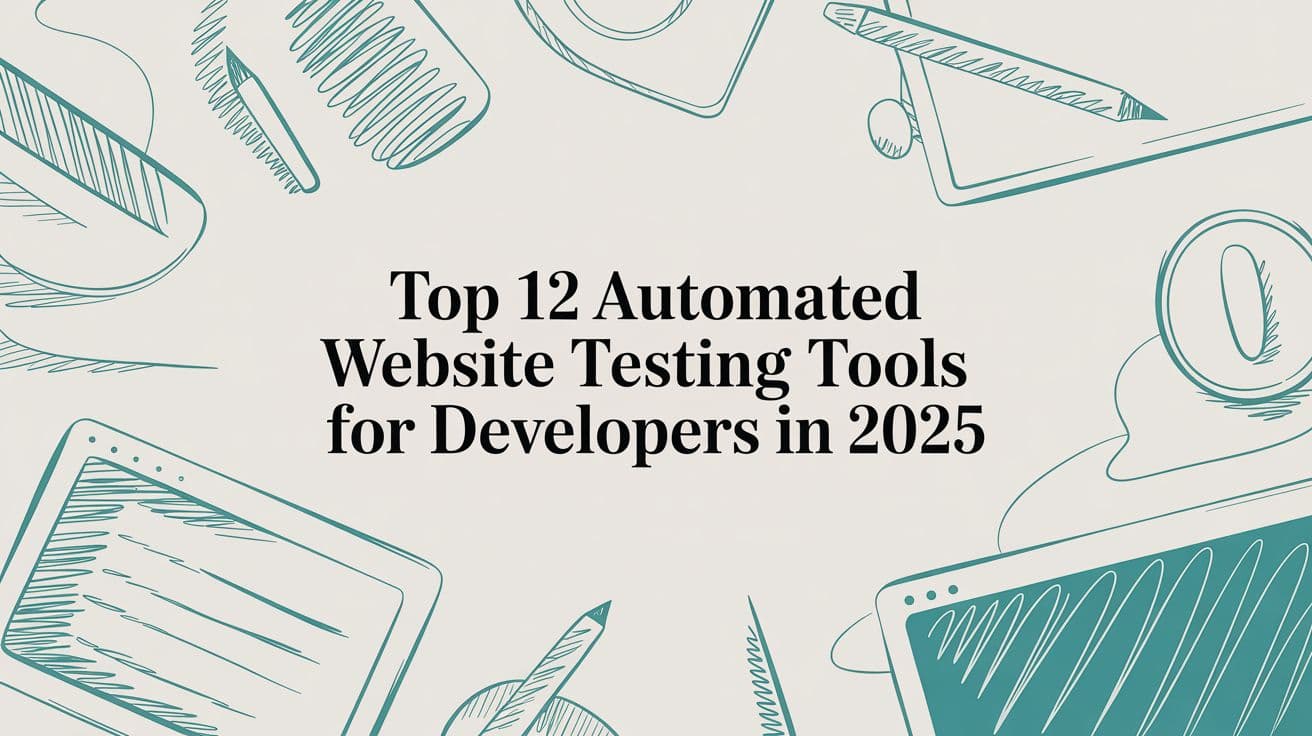 Top 12 Automated Website Testing Tools for Developers in 2025