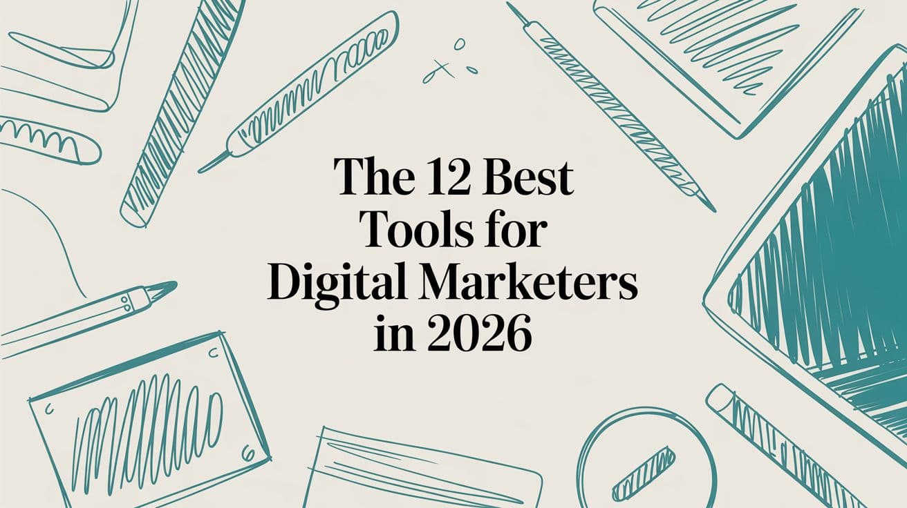 The 12 Best Tools for Digital Marketers in 2026