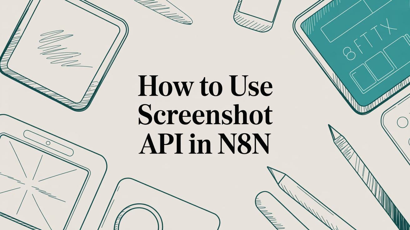 How to Use Screenshot API in n8n