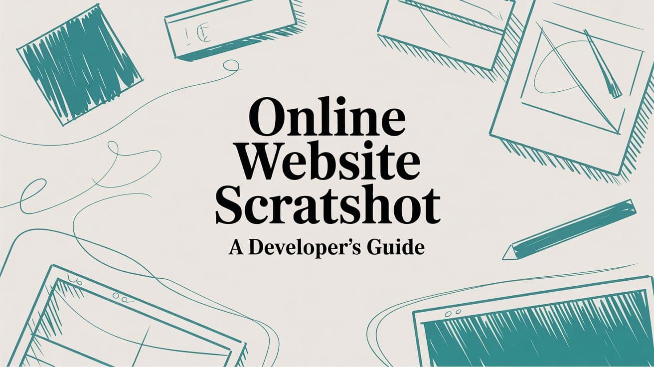 Online Website Screenshot A Developer's Guide