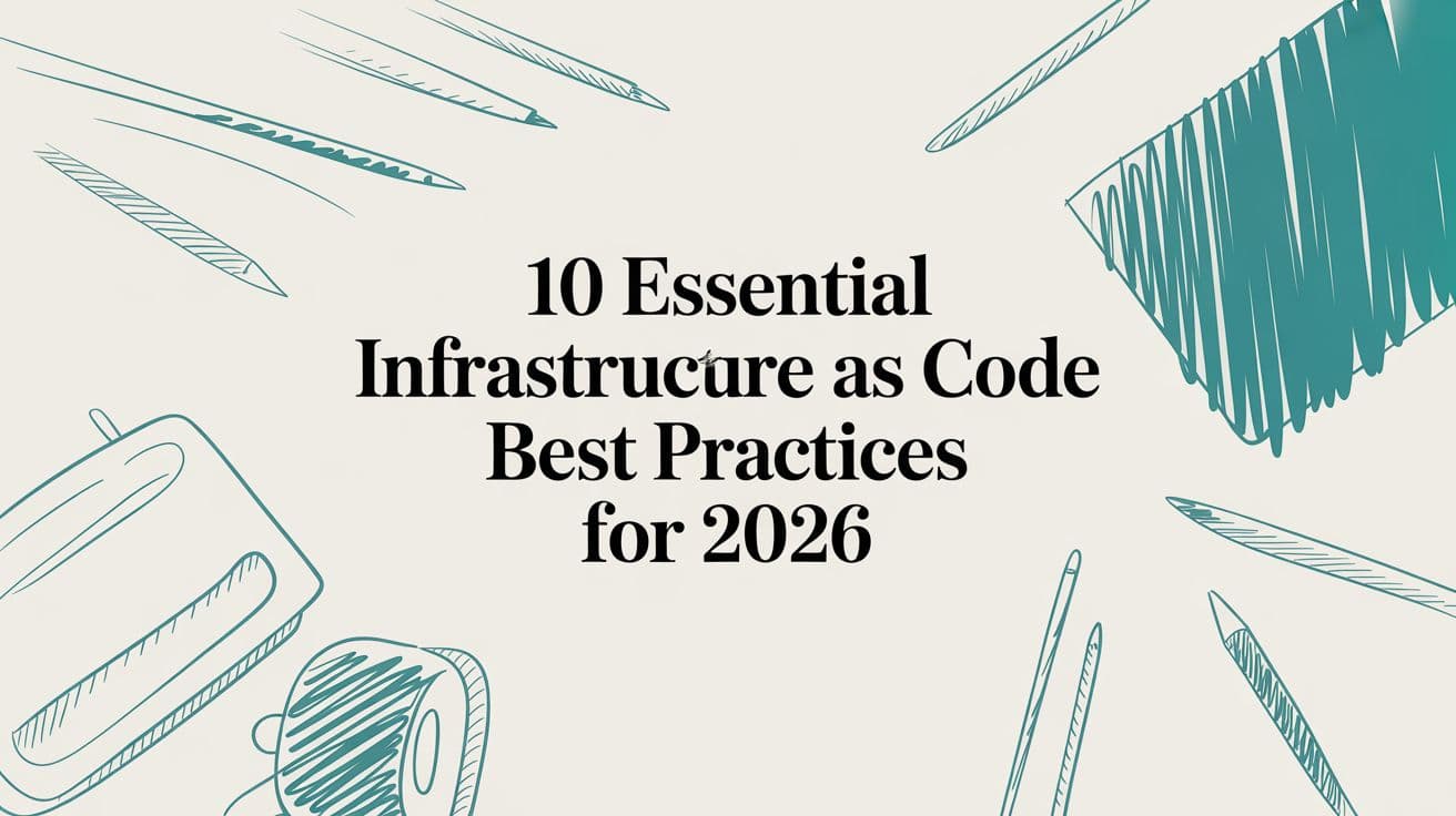 10 Essential Infrastructure as Code Best Practices for 2026
