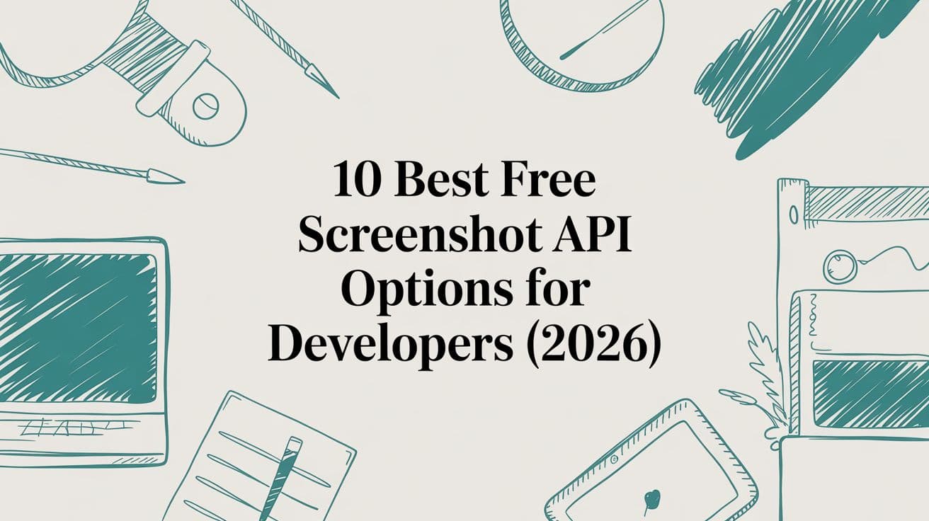 10 Best Free Screenshot API Options for Developers (2026)