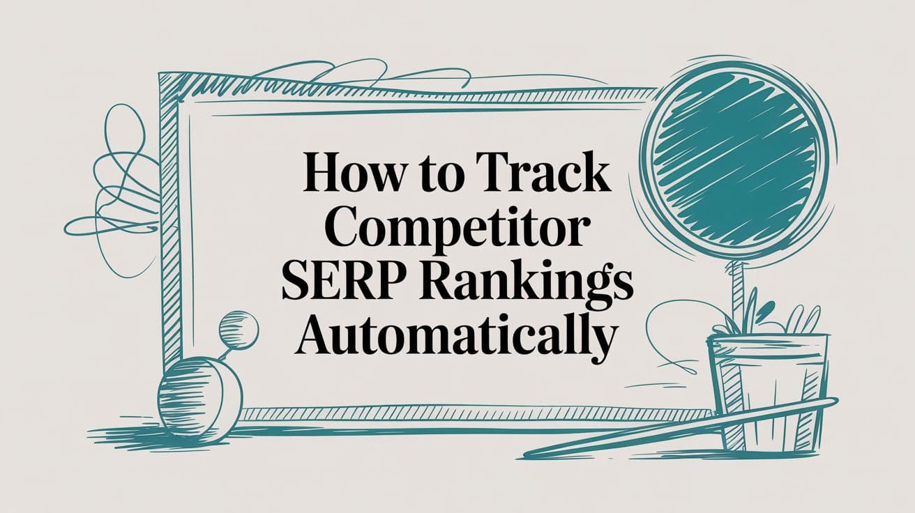 How to Track Competitor SERP Rankings Automatically