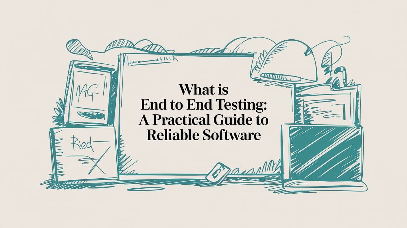 What is end to end testing: A practical guide to reliable software