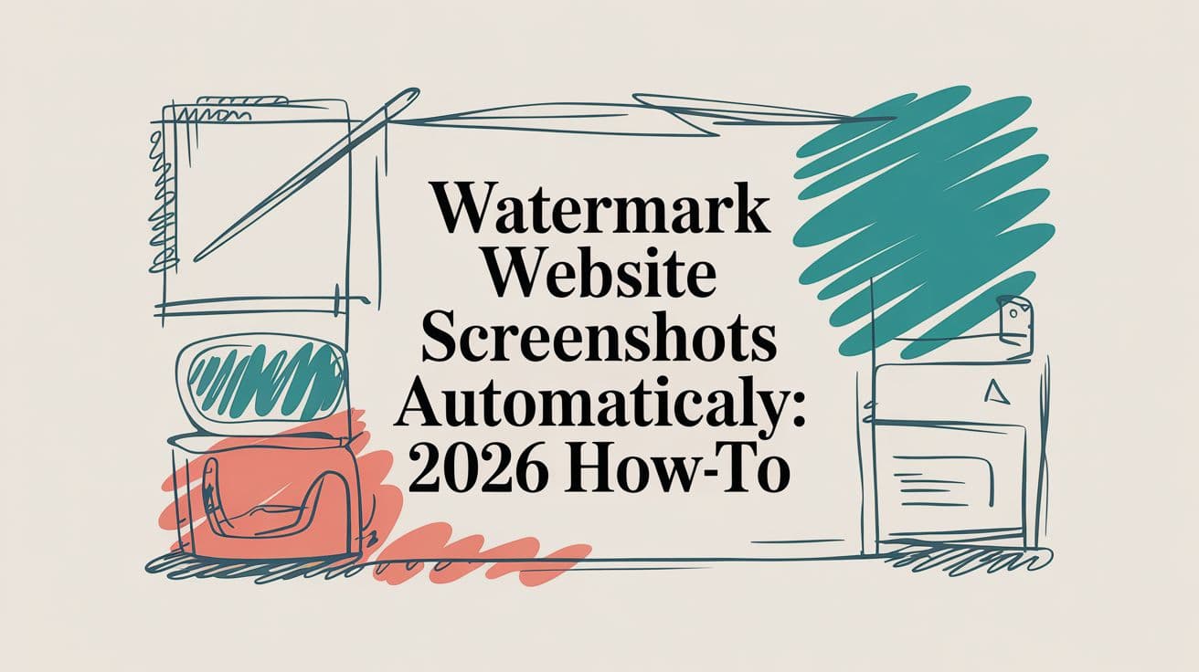Watermark Website Screenshots Automatically: 2026 How-To