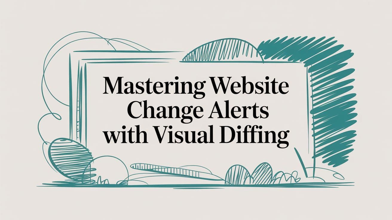 Mastering Website Change Alerts With Visual Diffing