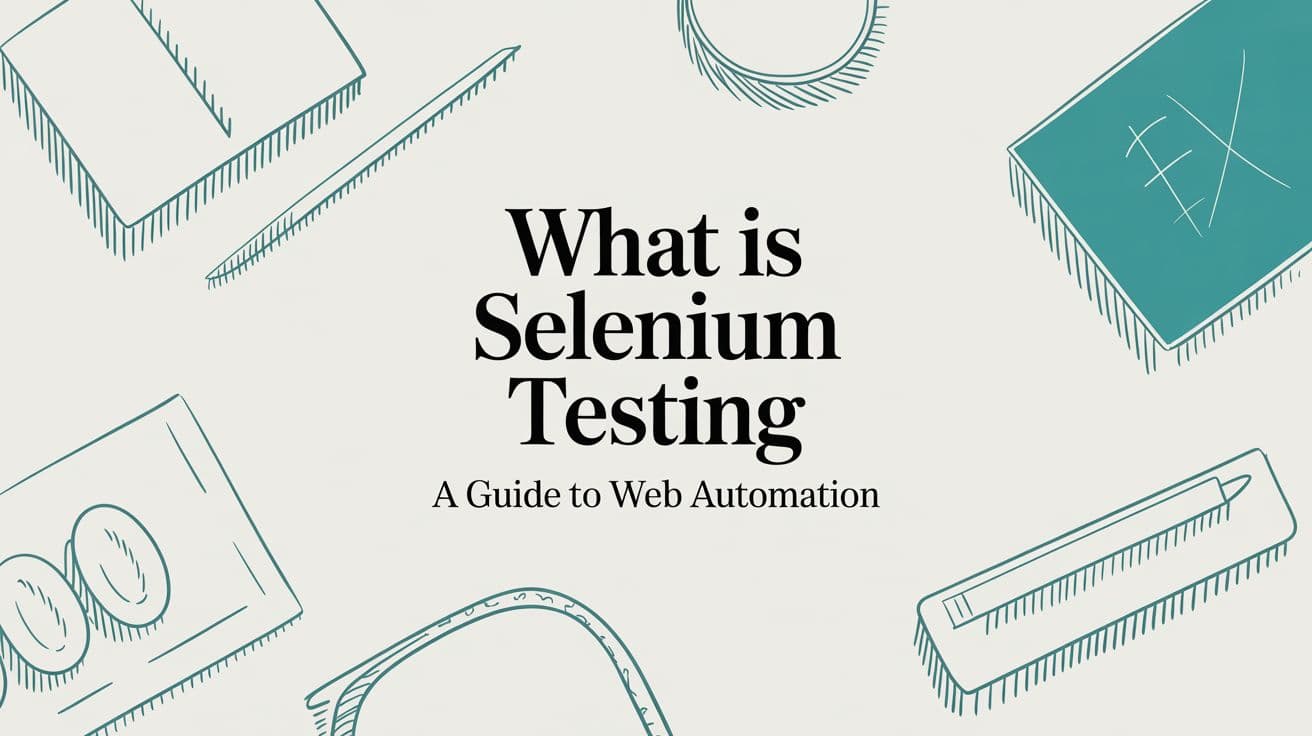 What Is Selenium Testing A Guide to Web Automation