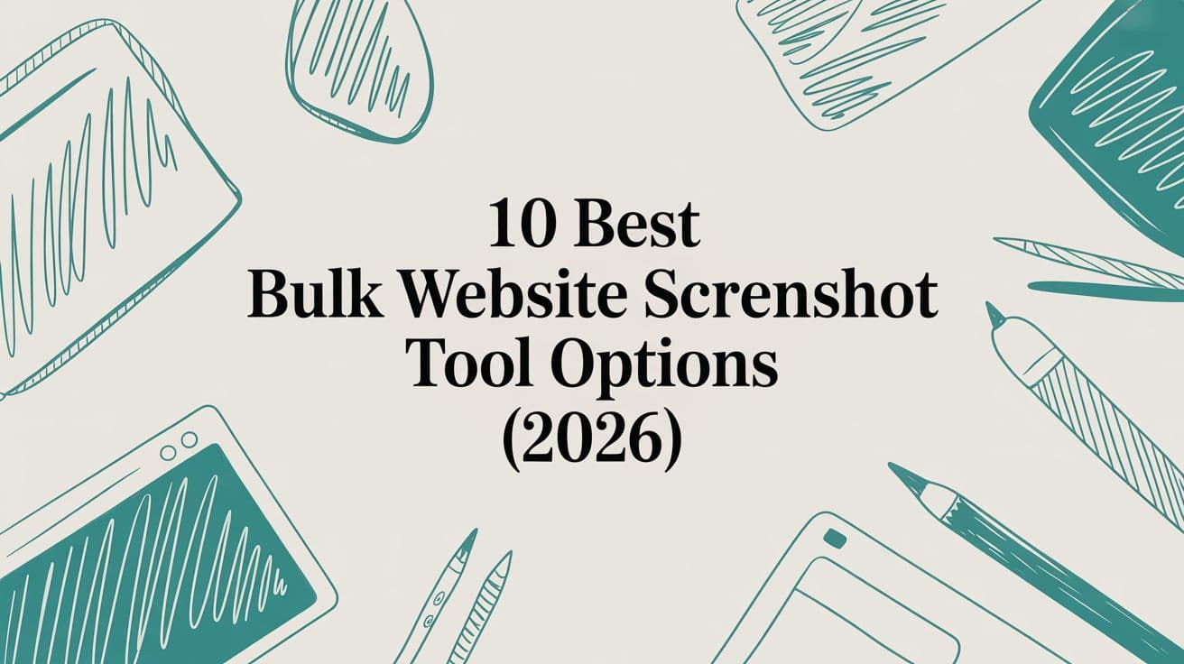 10 Best Bulk Website Screenshot Tool Options (2026)
