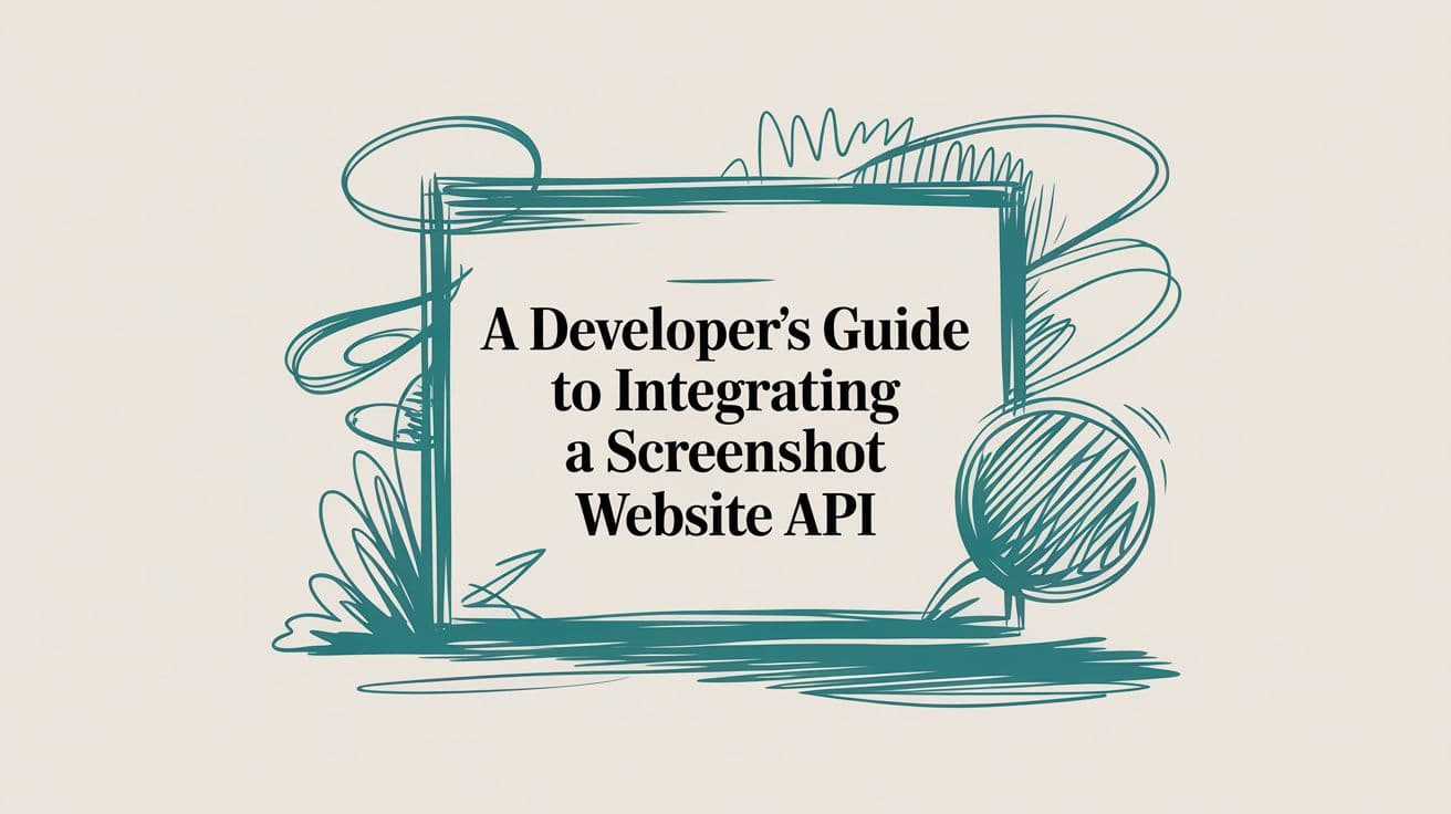 A Developer's Guide to Integrating a Screenshot Website API