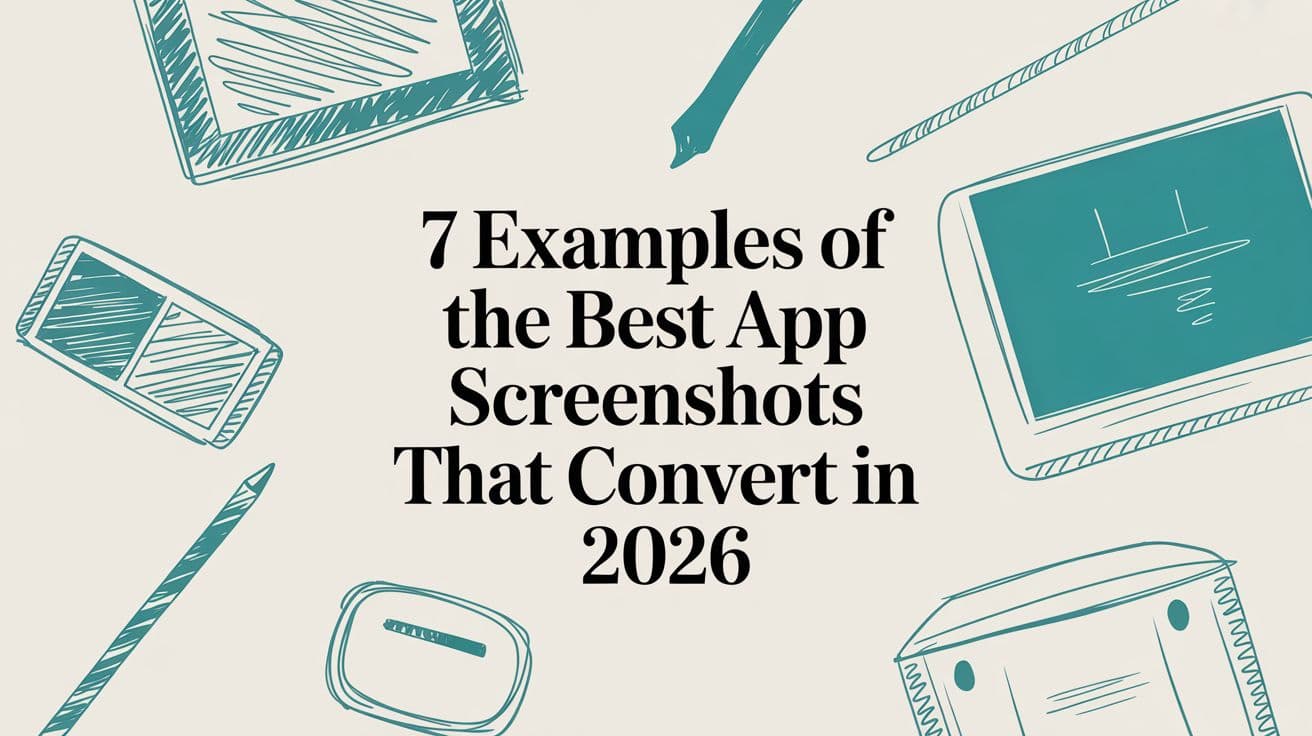 7 Examples of the Best App Screenshots That Convert in 2026