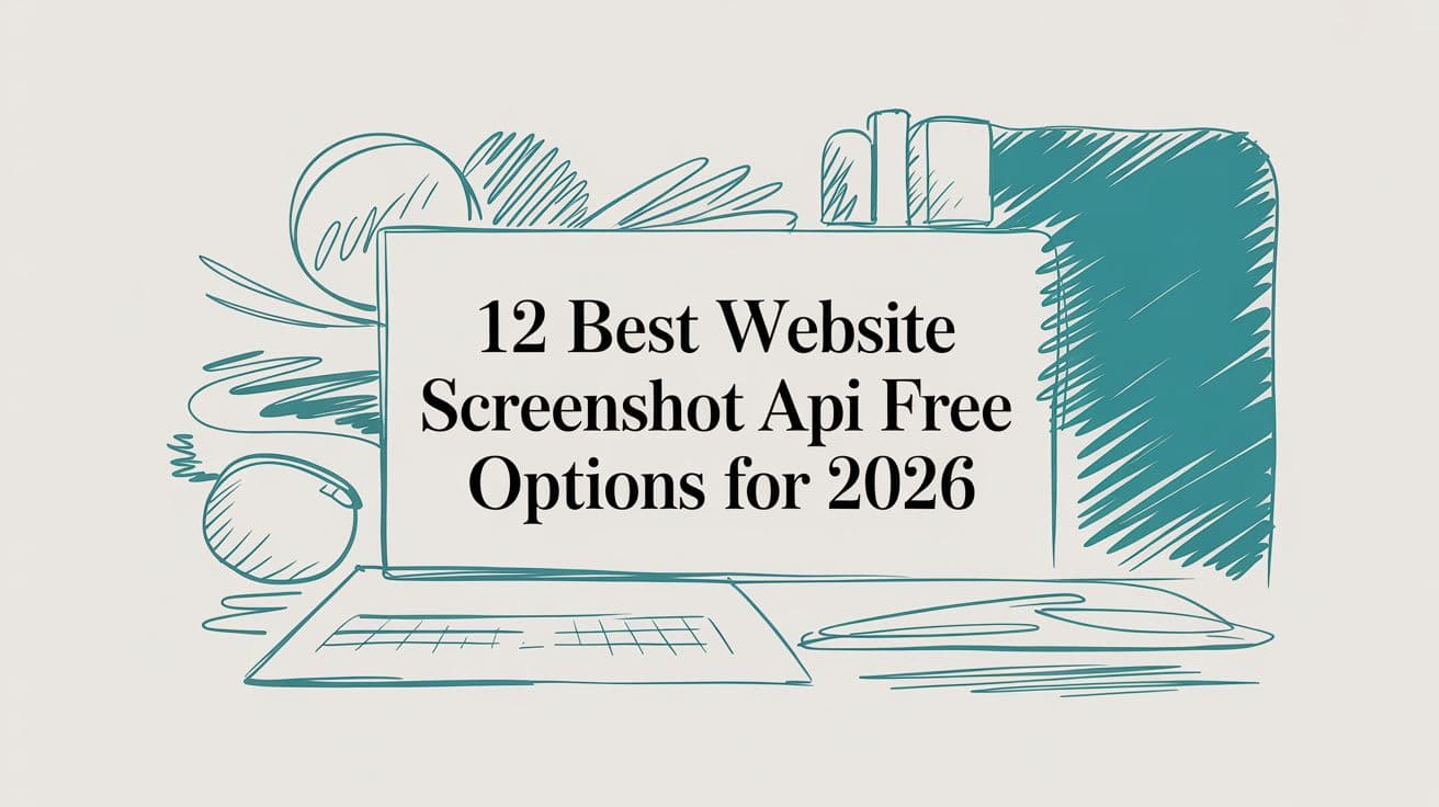 12 Best Website Screenshot API Free Options for 2026