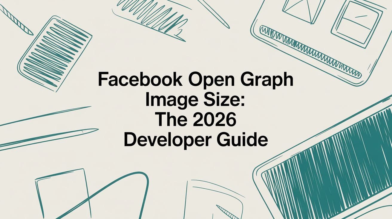 Facebook Open Graph Image Size: The 2026 Developer Guide